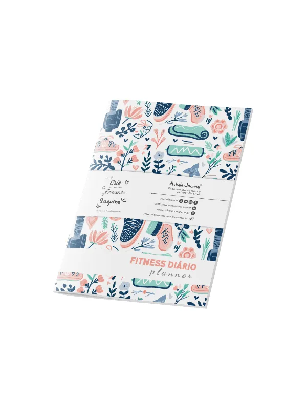 Achala Planner Fitness Diário - Insert