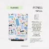 Achala Planner Fitness Mensal – Insert