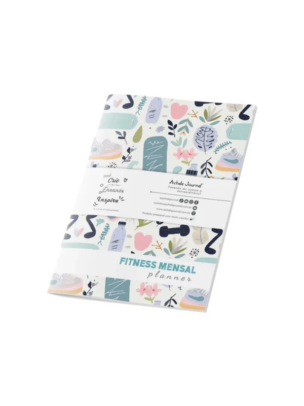 Achala Planner Fitness Mensal – Insert