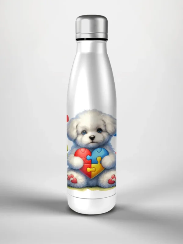 Garrafa Elo Autista Bichon Frise Bliss