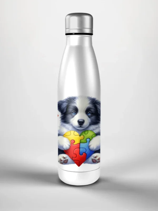 Garrafa Elo Autista Border Collie Focus