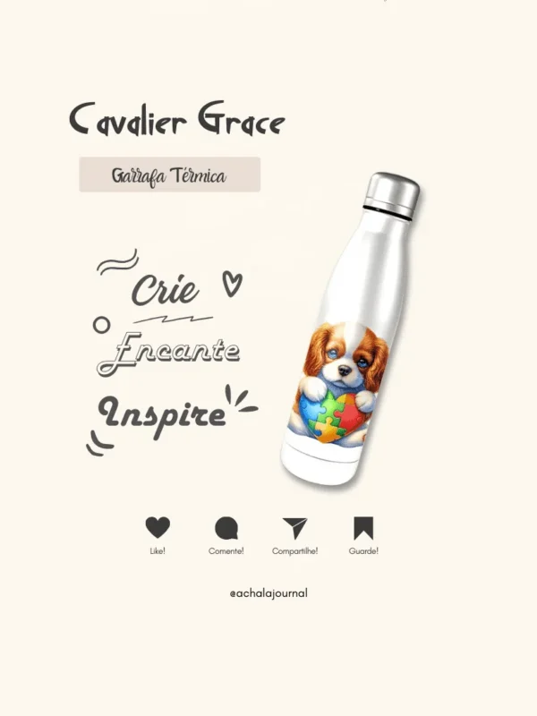Garrafa Elo Autista Cavalier Grace