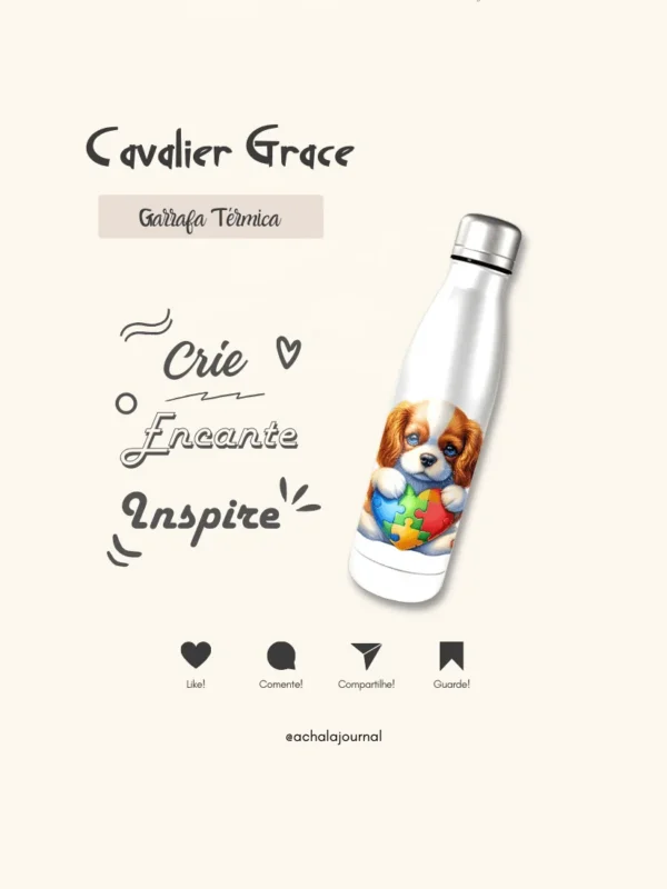 Garrafa Elo Autista Cavalier Grace