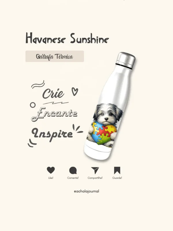 Garrafa Elo Autista Havanese Sunshine