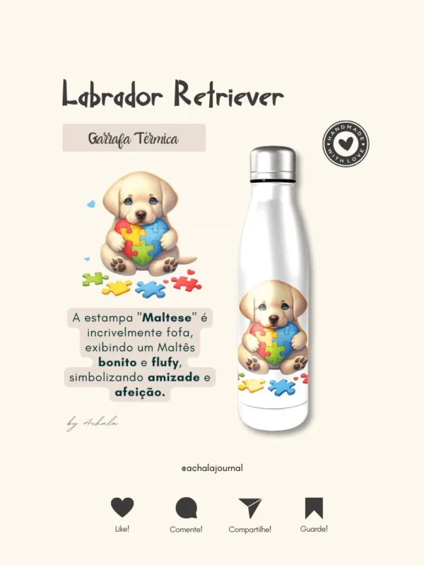 Garrafa Elo Autista Labrador Devotion