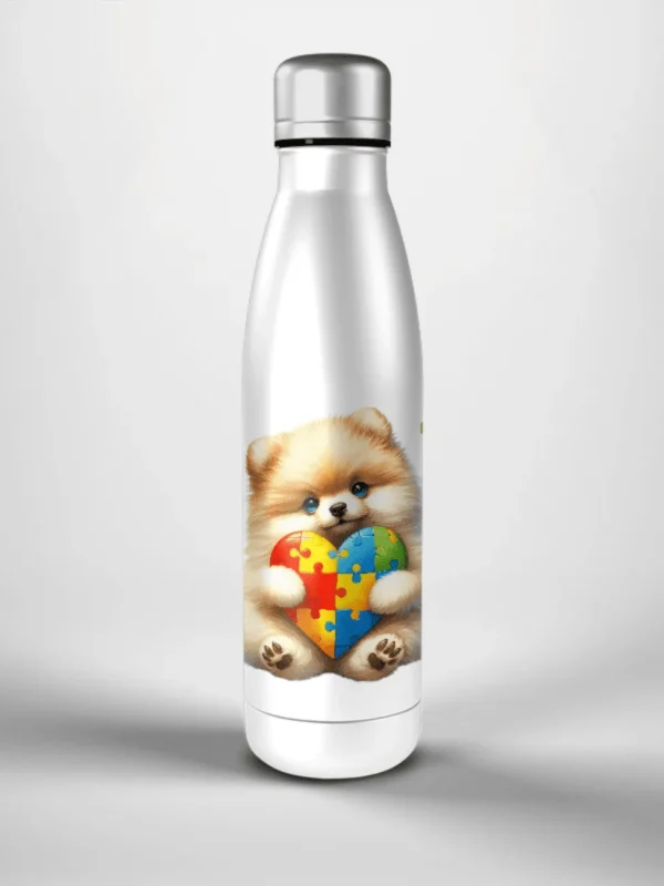 Garrafa Elo Autista Pomeranian Cheer