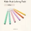Goller Brush Lettering Pastel - Kit 6 canetas