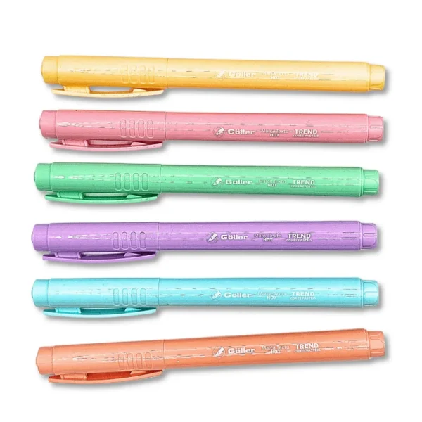 Göller Trend Pastel 6 cores