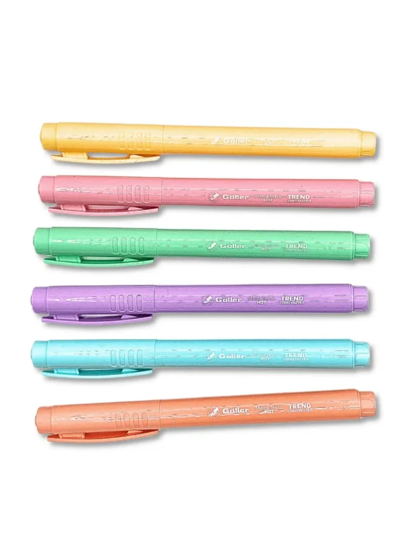 Göller Trend Pastel 6 cores