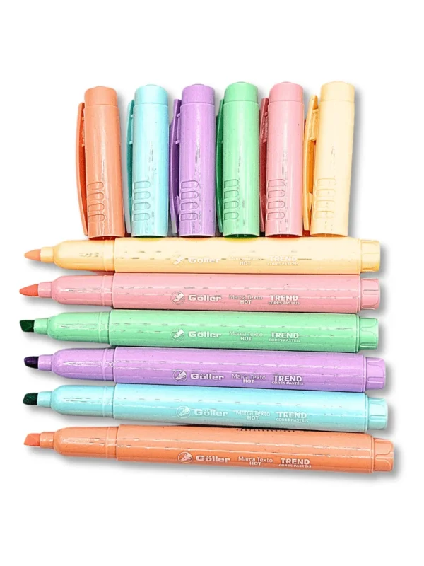 Göller Trend Pastel 6 cores