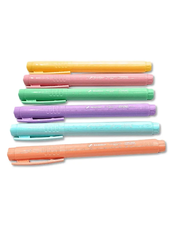 Göller Trend Pastel 6 cores