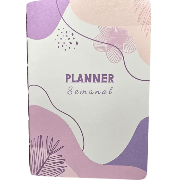 Planner Achala Journey Pink Boho - Insert Semanal Premium Não Datado