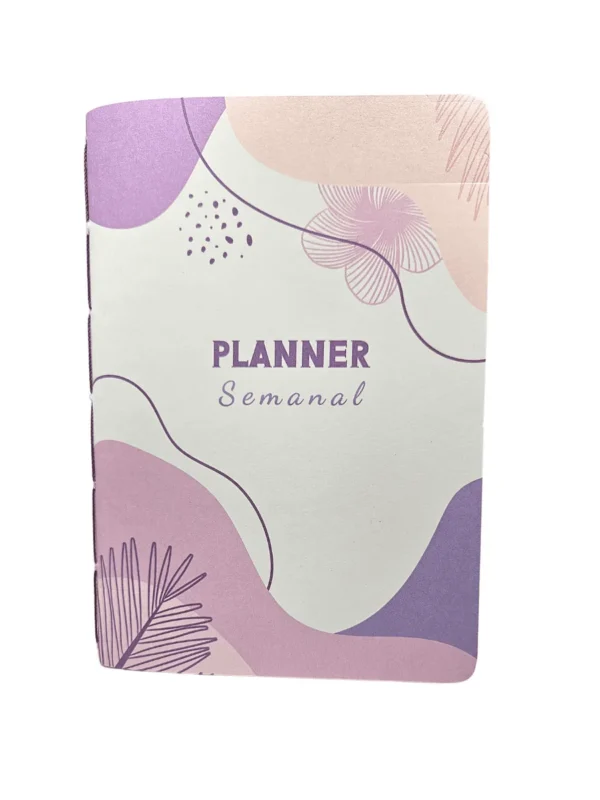 Planner Achala Journey Pink Boho - Insert Semanal Premium Não Datado