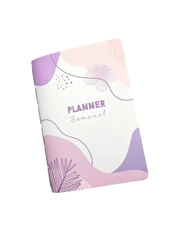 Planner Achala Journey Pink Boho - Insert Semanal Premium Não Datado