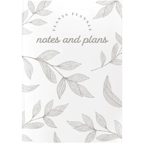 Planner Achala Flora - Insert Plantas CareTracker