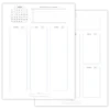 Refil Planner Semanal Datado 2025 Journey Permanente 8 furos 90g - Ofertas Papelaria Achala