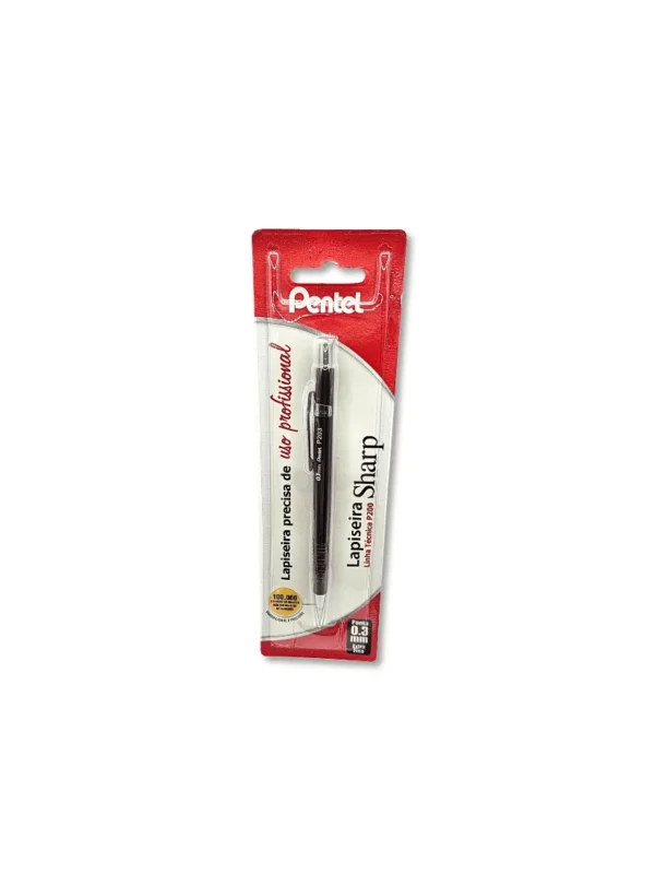 Lapiseira Sharp P200 0.3MM - Pentel
