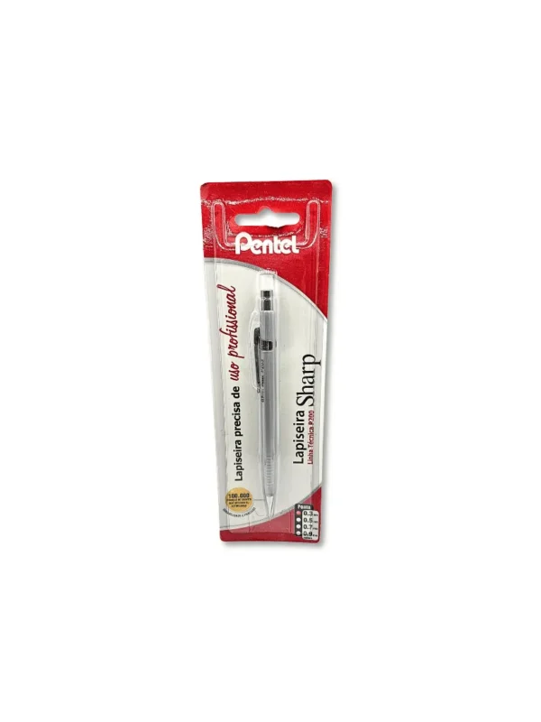 Lapiseira Sharp P200 0.3MM - Pentel