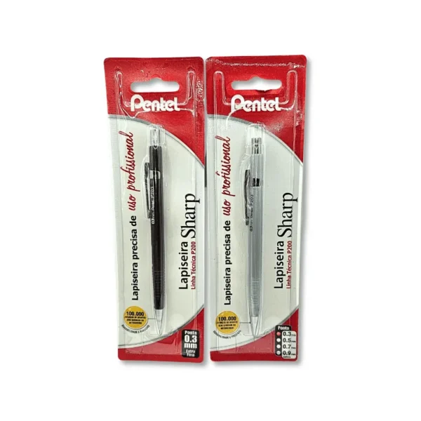 Lapiseira Sharp P200 0.3MM - Pentel