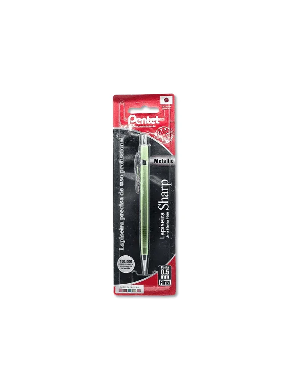Lapiseira Sharp Metálica P200 0.5MM - Pentel