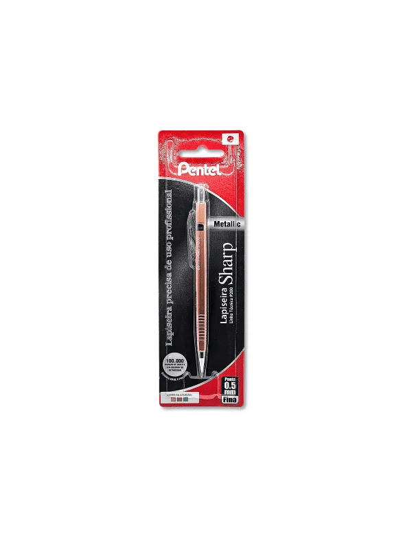 Lapiseira Sharp Metálica P200 0.5MM - Pentel