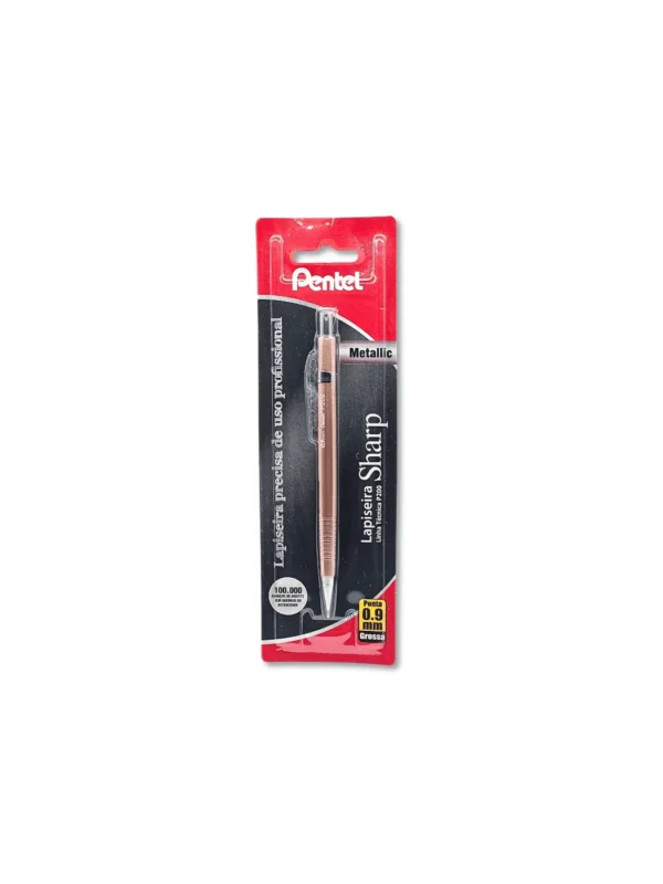 Lapiseira Sharp Metálica P200 0.9MM - Pentel