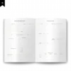 Lumine Planner Semanal Compacta Agenda Permanente Não Datado Tipo Midori Bronze