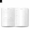 Lumine Planner Semanal Compacta Agenda Permanente Não Datado Tipo Midori Bronze