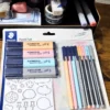 STAEDTLER Kit Pastel Set c/ Adesivos