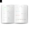 Planner Semanal Iconic Journey Azul Datado 2025