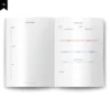 Planner Semanal Iconic Journey Azul Datado 2025
