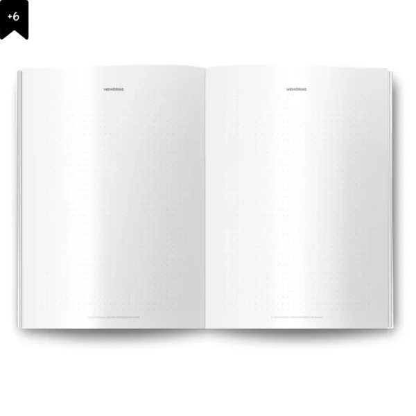 Planner Semanal Iconic Journey Azul Datado 2025