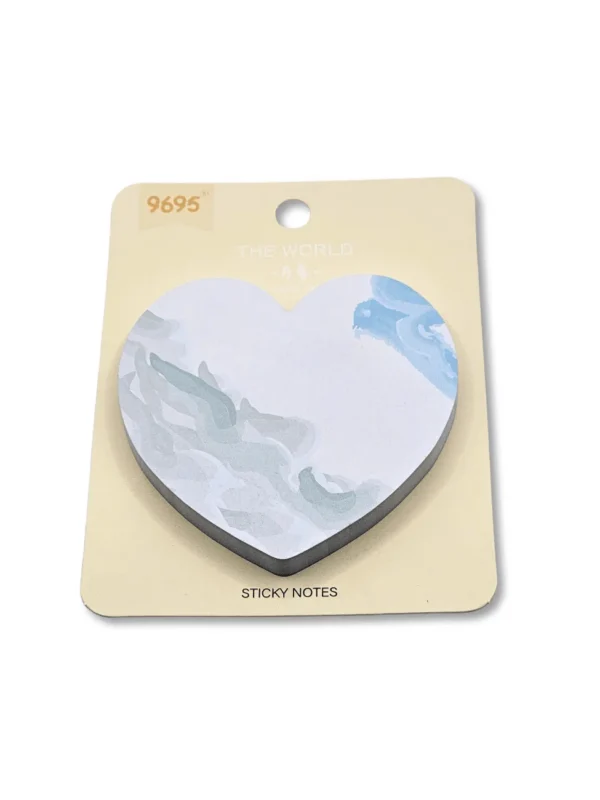 Notas Adesivas Heart Love