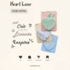 Notas Adesivas Heart Love