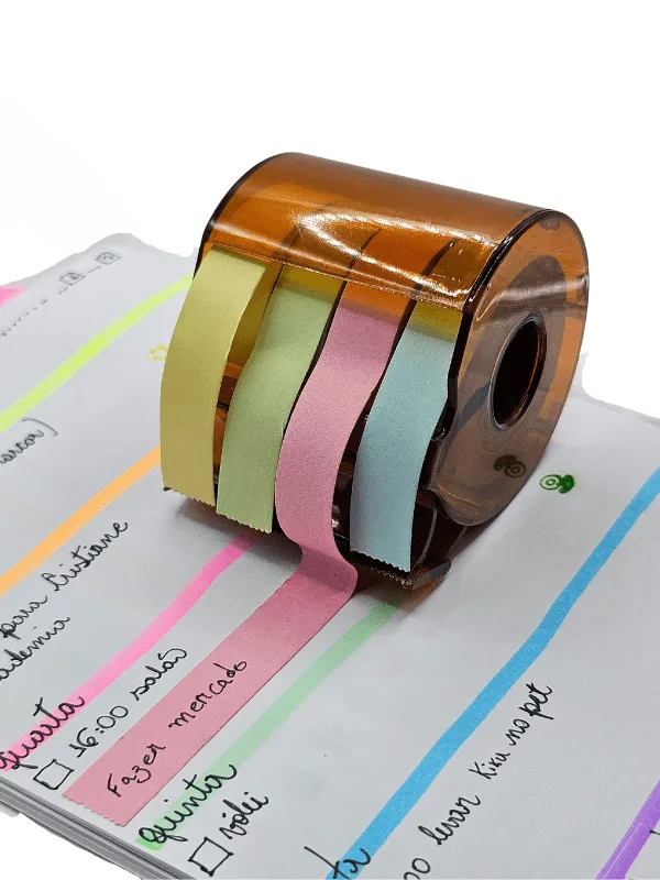 ColorSpin Rolo de Notas Adesivas Prático