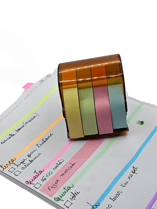 ColorSpin Rolo de Notas Adesivas Prático