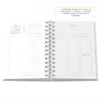 Planner 2025 Anual Datado Journey Ocean - Paper 90g