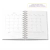 Planner 2025 Anual Datado Journey Ocean - Paper 90g