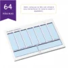Planner Semanal de Mesa Pixel Achala Permanente