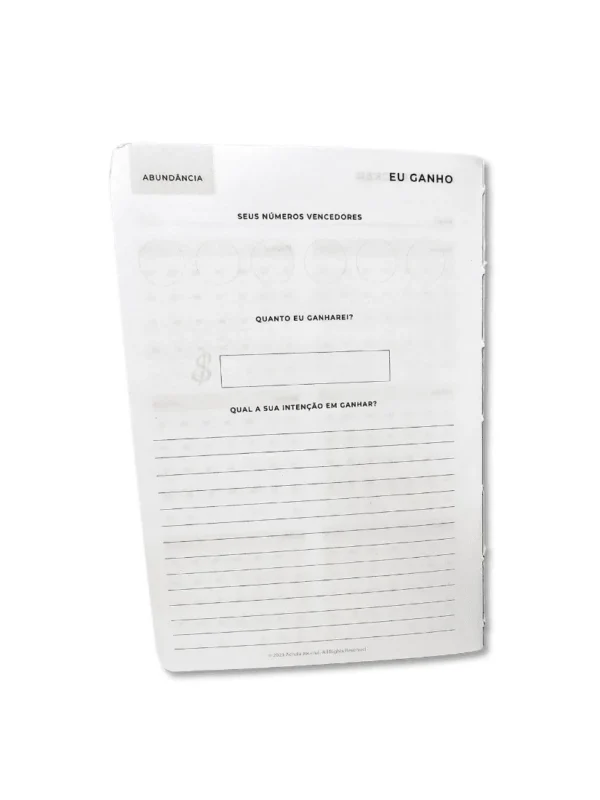 Achala Planner Gratidão Insert Diário