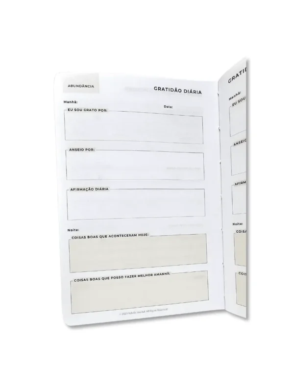 Achala Planner Gratidão Insert Diário