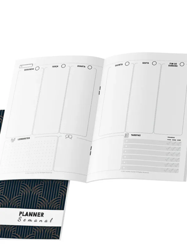Achala Planner Horizontes Deco Semanal