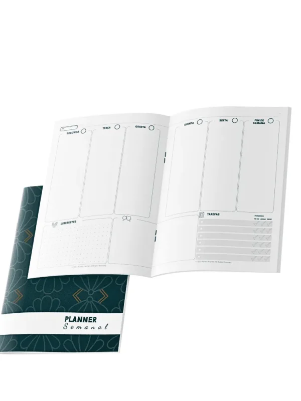 Achala Planner Horizontes Deco Semanal