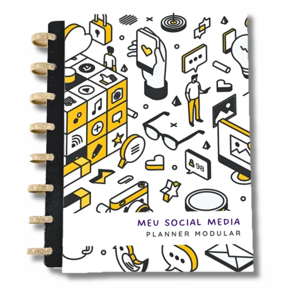 Planner Modular Meu Social Media - Achala