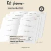 Achala Planner Kit Gratidão