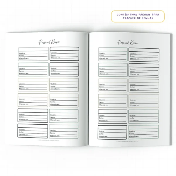 Planner Meu Social Media Anual Dinâmica Social - Insert Modular