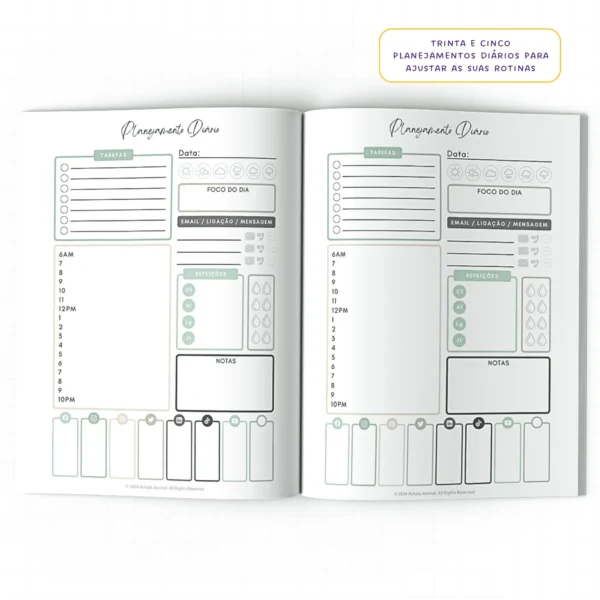Planner Meu Social Media Diário - Insert Modular
