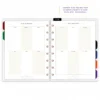 Planner Modular Anual Nao Datado Permanente Essência Floral – Paper 90g