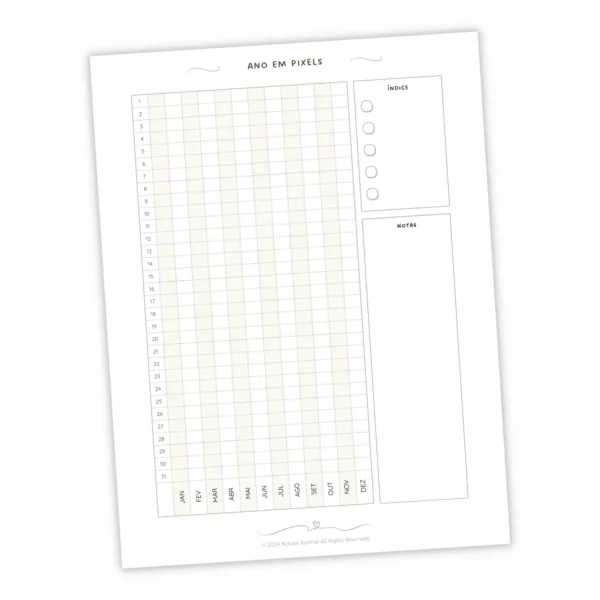 Refil Planner Semanal Não Datado Permanente Journey Suave 8 furos 90g - Ofertas Papelaria Achala