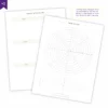 Refil Planner Semanal Não Datado Permanente Journey Suave 8 furos 90g - Ofertas Papelaria Achala